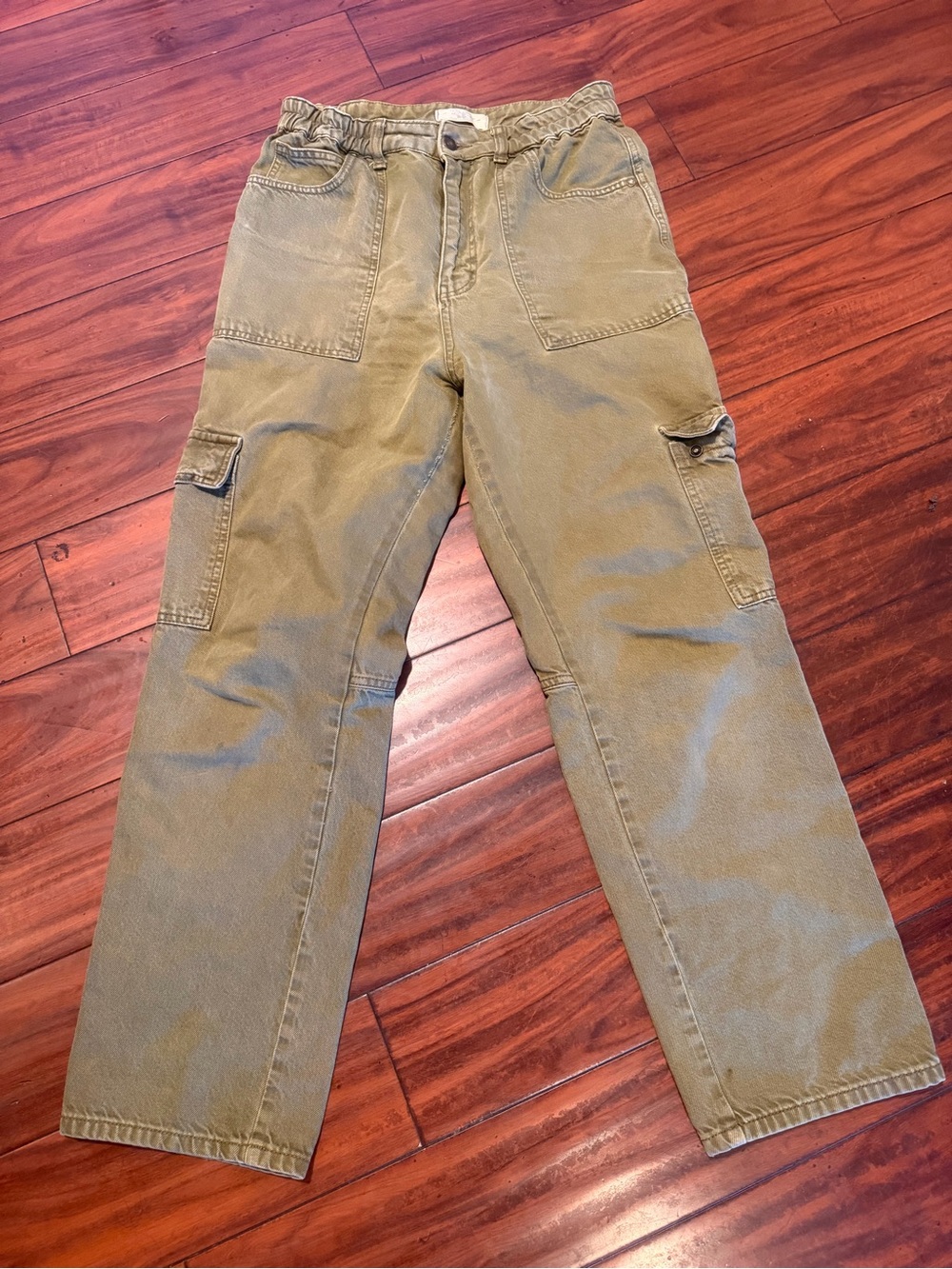 We The Free Olive Green Cargo Pants